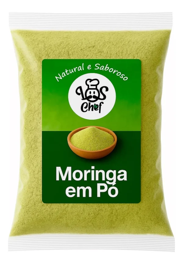 Chá De Moringa 500gr Pó Pura Original Chá Premium Los Chef