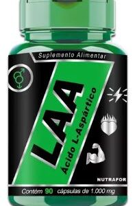 Ácido L Aspártico 1000mg Puro 90 Cáps