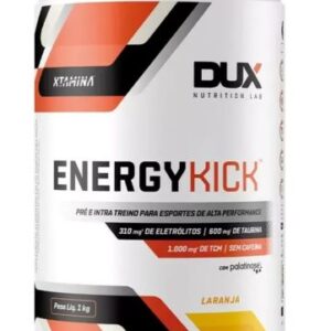 Energy Kick Pote 1000g Sabor Laranja Dux Nutrition