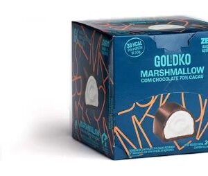 Bombom Marshmallow 70% Cacau- Goldko Caixa Com 18 Unidades