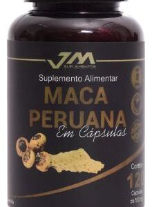 Maca Peruana Pura 500mg 120 Capsulas Jmsuplementos