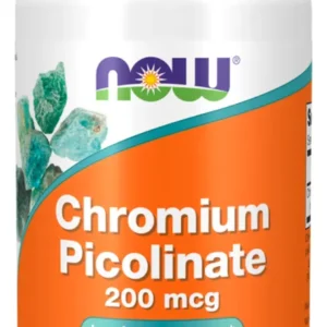 Picolinato De Cromo 200mcg 100 Veg Cápsulas Now Foods Sabor N/a