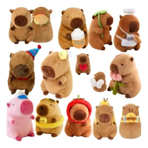 Capivara Pelúcia Brinquedo Infantil E Adulto