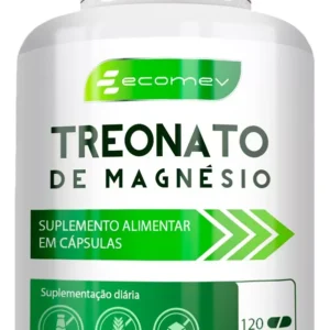 Suplemento Alimentar de Treonato Cápsulas Formula Avançada - Ecomev