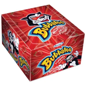 Display Chiclete Bubbaloo Morango C/60 Unidades - Full