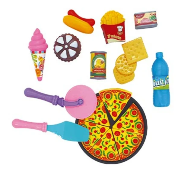 Pizzaria Completa Brinquedo Educativo Cozinha Infantil Crec