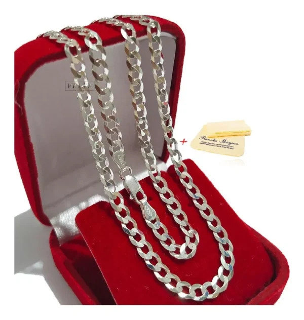 Corrente Masculina 70cm Cordão De Prata 925 5mm