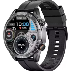 Smartwatch Haylou Solar 5, Tela Amoled 1,58 Ip68 À Prova D'á Caixa Preto Pulseira Preto Bisel Preto Desenho da pulseira Mesh