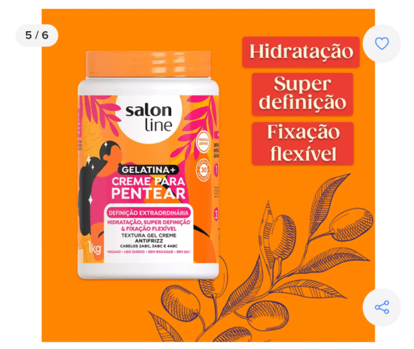 Salón line - creme para pentear
