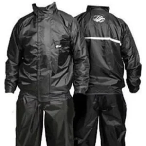 Conjunto Capa Chuva Moto Emborrachada Impermíavel Com Gola