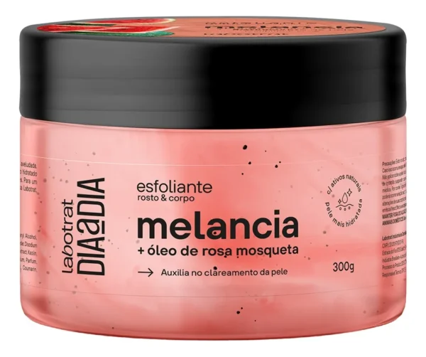 Esfoliante Creme Melancia Com Argila Branca Labotrat 300g
