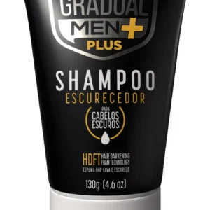 Shampoo Escurecedor De Cabelo Gradual Men Plus + Potente
