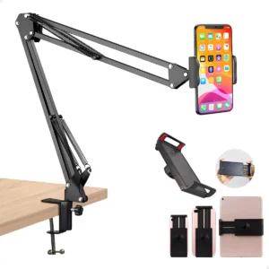 Suporte Celular Tablet iPad Articulado 360 Para Mesa Cama